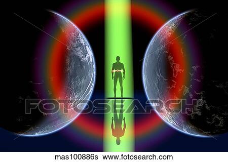 Mankinds continued progress in science and technology. View Large Illustration Stock Illustration - Mankinds continued progress in science and technology.. Fotosearch