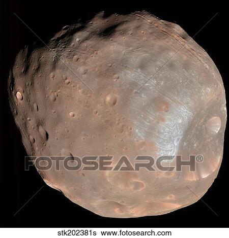 Mars moon Phobos. View Large Photo Image Stock Photograph - Mars moon Phobos.. Fotosearch