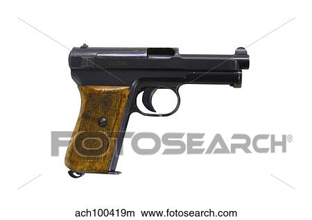 Mauser Model 1914 pocket pistol. View Large Photo Image Picture - Mauser Model 1914 pocket pistol.. Fotosearch