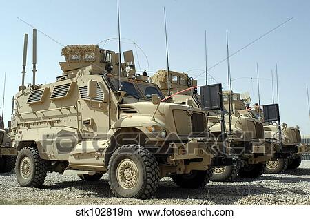 MaxxPro Mine Resistant Ambush Protected vehicles. View Large Photo Image Picture - MaxxPro Mine Resistant Ambush Protected vehicles.. Fotosearch