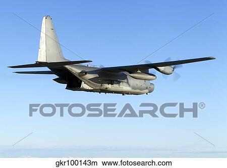 Picture - MC-130H Combat Talon II in flight.. Fotosearch