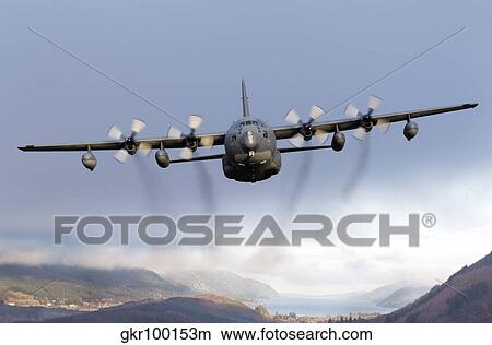 MC-130P Combat Shadow over Scotland. View Large Photo Image Picture - MC-130P Combat Shadow over Scotland.. Fotosearch