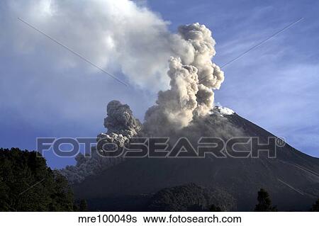 Merapi eruption, Java Island, Indonesia. View Large Photo Image Stock Photograph - Merapi eruption, Java Island, Indonesia.. Fotosearch