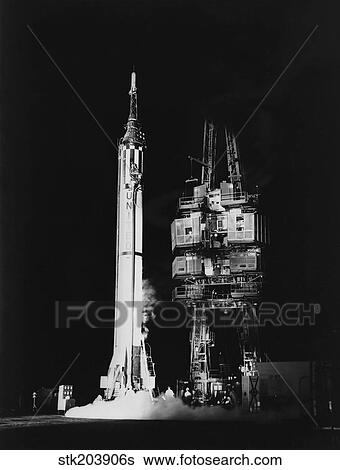Mercury-Redstone 3 missile on launch pad, Cape Canaveral, Florida. View Large Photo Image Stock Photograph - Mercury-Redstone 3 missile on launch pad, Cape Canaveral, Florida.. Fotosearch