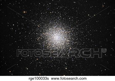 Stock Photograph - Messier 13, the Great Globular Cluster in Hercules.. Fotosearch