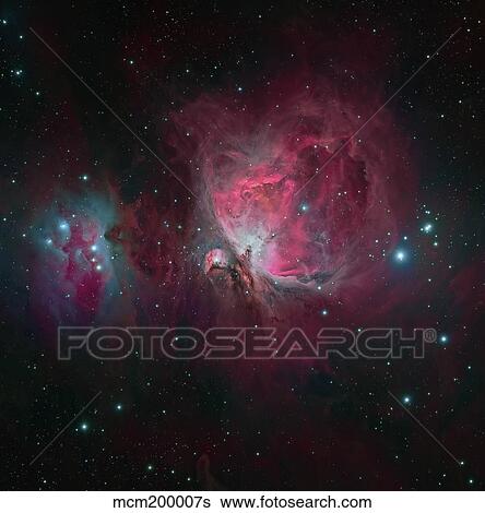 Stock Photograph - Messier 42, the Orion Nebula.. Fotosearch