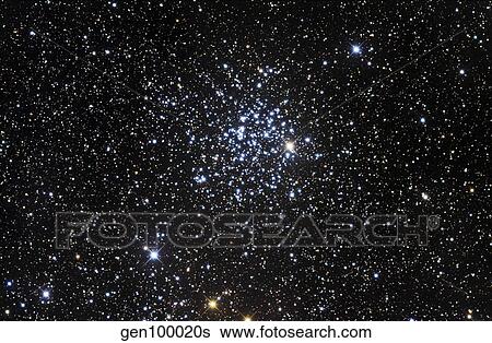Messier 52, also known as NGC 7654, is an open cluster in the Cassiopeia constellation. View Large Photo Image Stock Photograph - Messier 52, also known as NGC 7654, is an open cluster in the Cassiopeia constellation.. Fotosearch