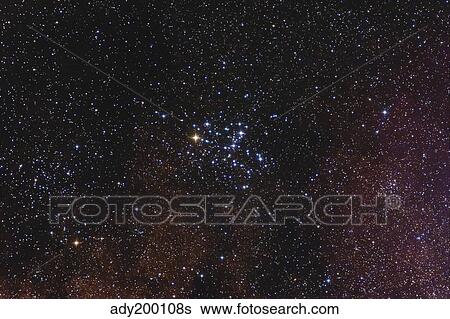 Messier 6, the Butterfly Cluster. View Large Photo Image Stock Photograph - Messier 6, the Butterfly Cluster.. Fotosearch