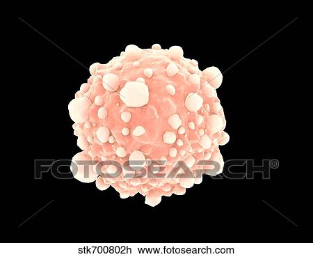 Microscopic view of pancreatic cancer cell. View Large Illustration Drawing - Microscopic view of pancreatic cancer cell.. Fotosearch