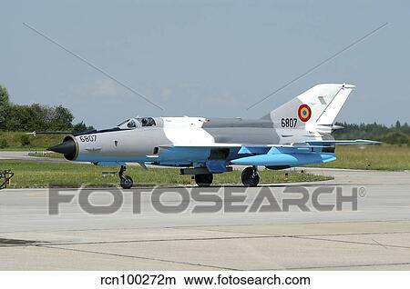 Picture - MiG-21 Lancer of the Romanian Air Force.. Fotosearch