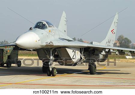 MiG-29 Fulcrum from the Hungarian Air Force. View Large Photo Image Picture - MiG-29 Fulcrum from the Hungarian Air Force.. Fotosearch