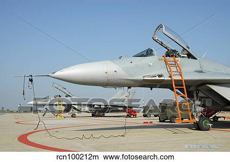 MiG-29 Fulcrum from the Hungarian Air Force. View Large Photo Image Picture - MiG-29 Fulcrum from the Hungarian Air Force.. Fotosearch