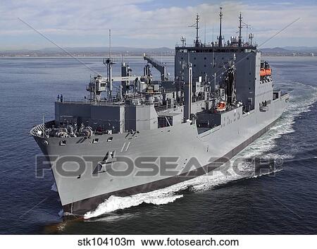 Military Sealift Command dry cargo and ammunition ship USNS Washington Chambers. View Large Photo Image Picture - Military Sealift Command dry cargo and ammunition ship USNS Washington Chambers.. Fotosearch
