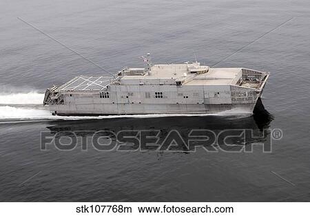 Military Sealift Command joint high-speed vessel USNS Spearhead. View Large Photo Image Picture - Military Sealift Command joint high-speed vessel USNS Spearhead.. Fotosearch