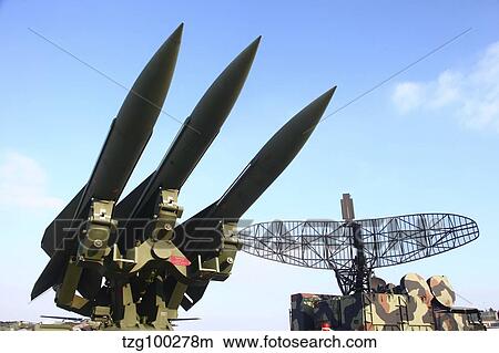 MIM-23 Hawk anti-aircraft missile launcher of the German Air Force. View Large Photo Image Picture - MIM-23 Hawk anti-aircraft missile launcher of the German Air Force.. Fotosearch