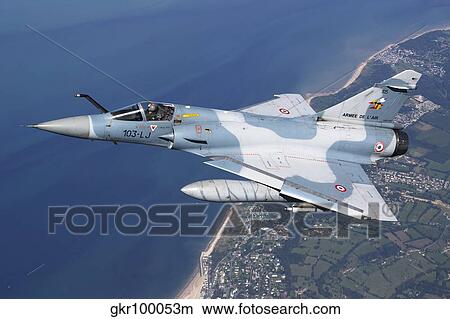 Picture - Mirage 2000C of the French Air Force.. Fotosearch