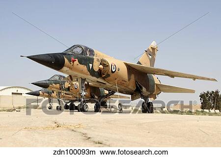 Mirage F. 1 fighter planes of the Royal Jordanian Air Force. View Large Photo Image Picture - Mirage F. 1 fighter planes of the Royal Jordanian Air Force.. Fotosearch