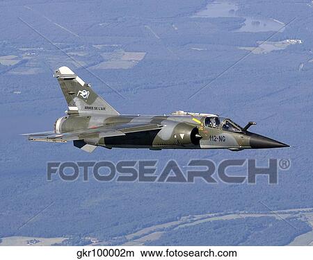 Mirage F1CR of the French Air Force over France View Large Photo Image Picture - Mirage F1CR of the French Air Force over France. Fotosearch