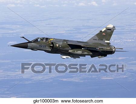 Mirage F1CR of the French Air Force over France View Large Photo Image Picture - Mirage F1CR of the French Air Force over France. Fotosearch