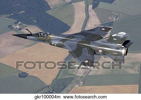 Mirage F1CR of the French Air Force over France View Large Photo Image Picture - Mirage F1CR of the French Air Force over France. Fotosearch