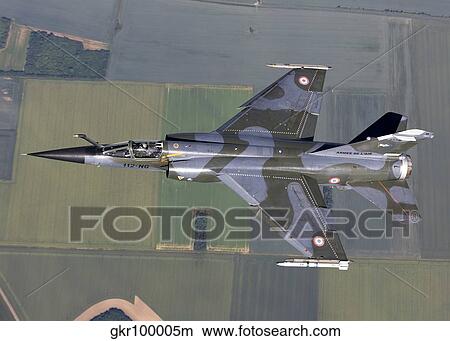 Mirage F1CR of the French Air Force over France View Large Photo Image Picture - Mirage F1CR of the French Air Force over France. Fotosearch