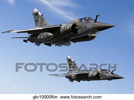Mirage F1CR of the French Air Force over France View Large Photo Image Picture - Mirage F1CR of the French Air Force over France. Fotosearch