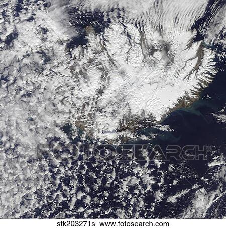 Morning daylight reveals a steam plume over Eyjafjallajokull volcano. View Large Photo Image Stock Photograph - Morning daylight reveals a steam plume over Eyjafjallajokull volcano.. Fotosearch