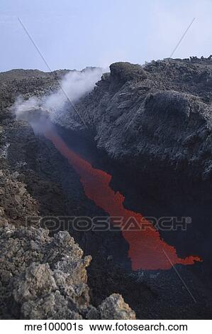 Mount Etna open tube lava flow, Sicily, Italy. View Large Photo Image Stock Photograph - Mount Etna open tube lava flow, Sicily, Italy.. Fotosearch