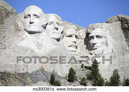 Mount Rushmore National Memorial, South Dakota, USA. View Large Photo Image Stock Photograph - Mount Rushmore National Memorial, South Dakota, USA.. Fotosearch