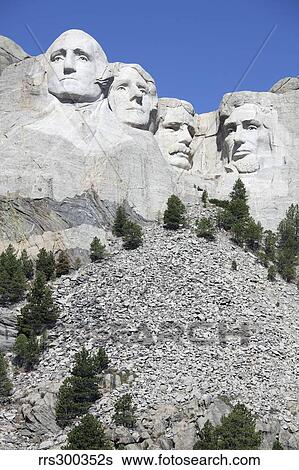 Mount Rushmore National Memorial, South Dakota, USA. View Large Photo Image Stock Photograph - Mount Rushmore National Memorial, South Dakota, USA.. Fotosearch