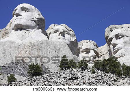 Stock Photograph - Mount Rushmore National Memorial, South Dakota, USA.. Fotosearch