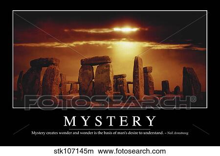 Mystery: Inspirational Quote and Motivational Poster View Large Photo Image Picture - Mystery: Inspirational Quote and Motivational Poster. Fotosearch