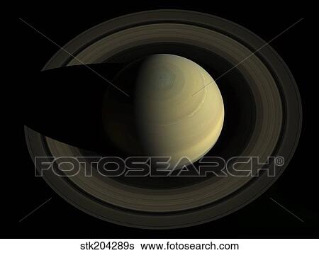 Natural color mosaic of planet Saturn and its main rings. View Large Photo Image Stock Photograph - Natural color mosaic of planet Saturn and its main rings.. Fotosearch