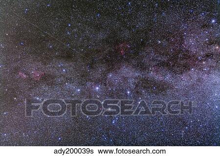 Nebulosity in Cassiopeia showing NGC 7822 and IC 1805. View Large Photo Image Stock Photograph - Nebulosity in Cassiopeia showing NGC 7822 and IC 1805.. Fotosearch