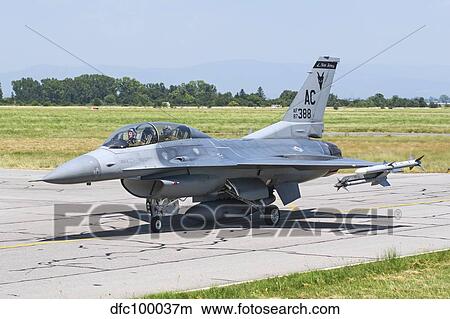 New Jersey Air National Guard F-16C taxiing at Graf Ignatievo Air Base. View Large Photo Image Picture - New Jersey Air National Guard F-16C taxiing at Graf Ignatievo Air Base.. Fotosearch
