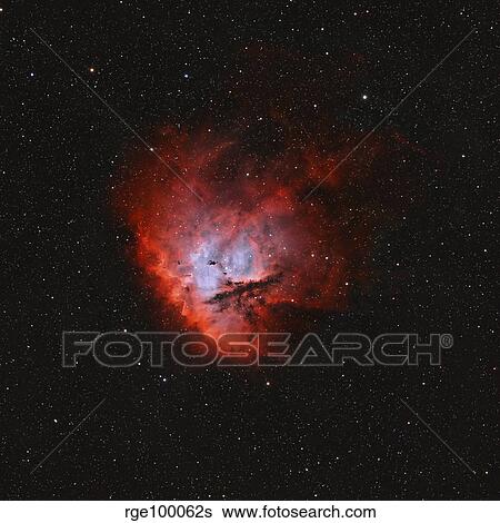 Stock Photograph - NGC 281, the Pacman Nebula.. Fotosearch