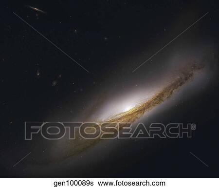 NGC 3190, a spiral galaxy in the constellation Leo. View Large Photo Image Stock Photograph - NGC 3190, a spiral galaxy in the constellation Leo.. Fotosearch