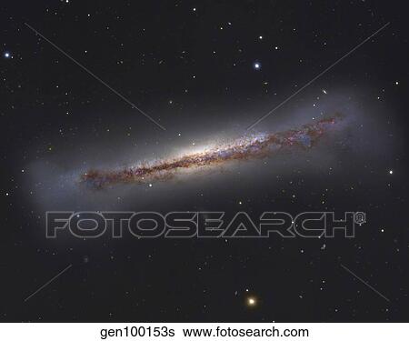 NGC 3628, an unbarred spiral galaxy in the constellation Leo. View Large Photo Image Stock Photograph - NGC 3628, an unbarred spiral galaxy in the constellation Leo.. Fotosearch
