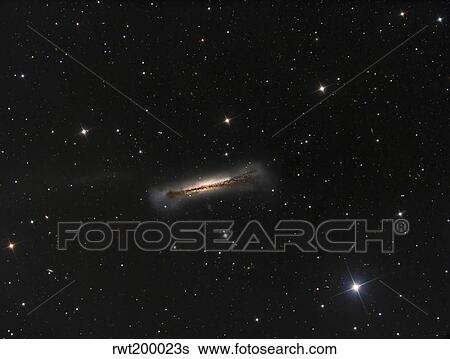 NGC 3628, the Hamburger Galaxy. View Large Photo Image Stock Photograph - NGC 3628, the Hamburger Galaxy.. Fotosearch