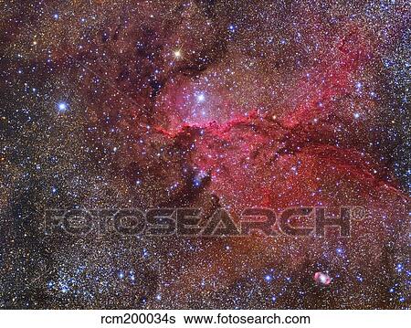 NGC 6188 emission nebula in the constellation Ara. View Large Photo Image Stock Photograph - NGC 6188 emission nebula in the constellation Ara.. Fotosearch