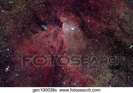 Stock Photograph - NGC 6188 is an emission nebula in Ara.. Fotosearch
