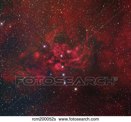 NGC 6357, the Lobster Nebula in Scorpius. View Large Photo Image Stock Photograph - NGC 6357, the Lobster Nebula in Scorpius.. Fotosearch