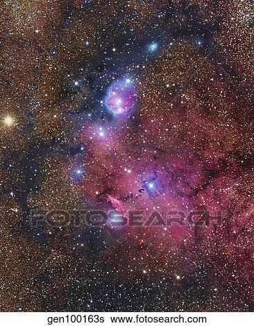 NGC 6559 emission and reflection nebulosity in Sagittarius. View Large Photo Image Stock Photograph - NGC 6559 emission and reflection nebulosity in Sagittarius.. Fotosearch
