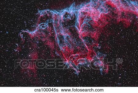 NGC 6995, the Bat Nebula, part of the Veil Nebula in Cygnus. View Large Photo Image Stock Photograph - NGC 6995, the Bat Nebula, part of the Veil Nebula in Cygnus.. Fotosearch