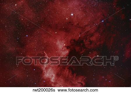 Stock Photograph - NGC 7000, The North America Nebula.. Fotosearch