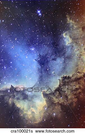 NGC 7380 Emission Nebula in Cepheus. View Large Photo Image Stock Photograph - NGC 7380 Emission Nebula in Cepheus.. Fotosearch