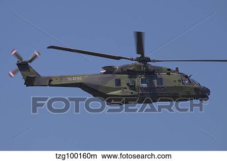 NH90 helicopter of the German Air Force. View Large Photo Image Picture - NH90 helicopter of the German Air Force.. Fotosearch