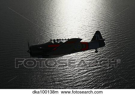 North American Aviation T-6 Texan trainer warbird in Swedish Air Force colors. View Large Photo Image Picture - North American Aviation T-6 Texan trainer warbird in Swedish Air Force colors.. Fotosearch