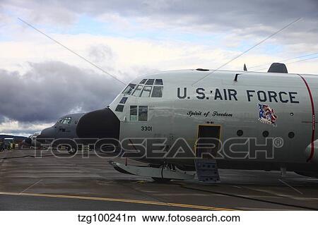 Nose cone detail on a LC-130H aircraft of the 109 Airlift Squadron. View Large Photo Image Picture - Nose cone detail on a LC-130H aircraft of the 109 Airlift Squadron.. Fotosearch