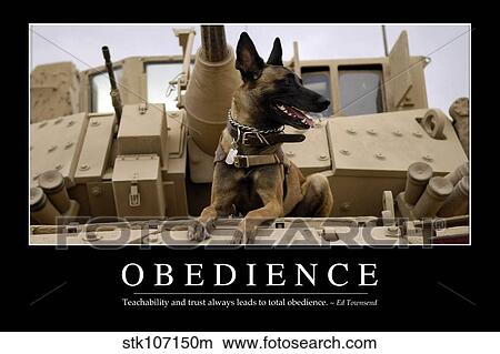 Obedience: Inspirational Quote and Motivational Poster View Large Photo Image Picture - Obedience: Inspirational Quote and Motivational Poster. Fotosearch